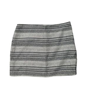 Banana Republic striped mini skirt New With Tag Womens Sz 12